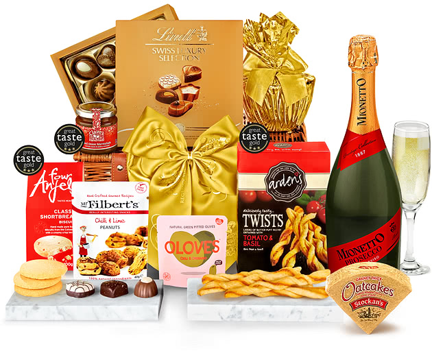 Gifts For Teachers Chessington Hamper With Sparkling Prosecco